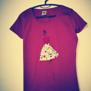 Tricou Model Fashion Midi Dress