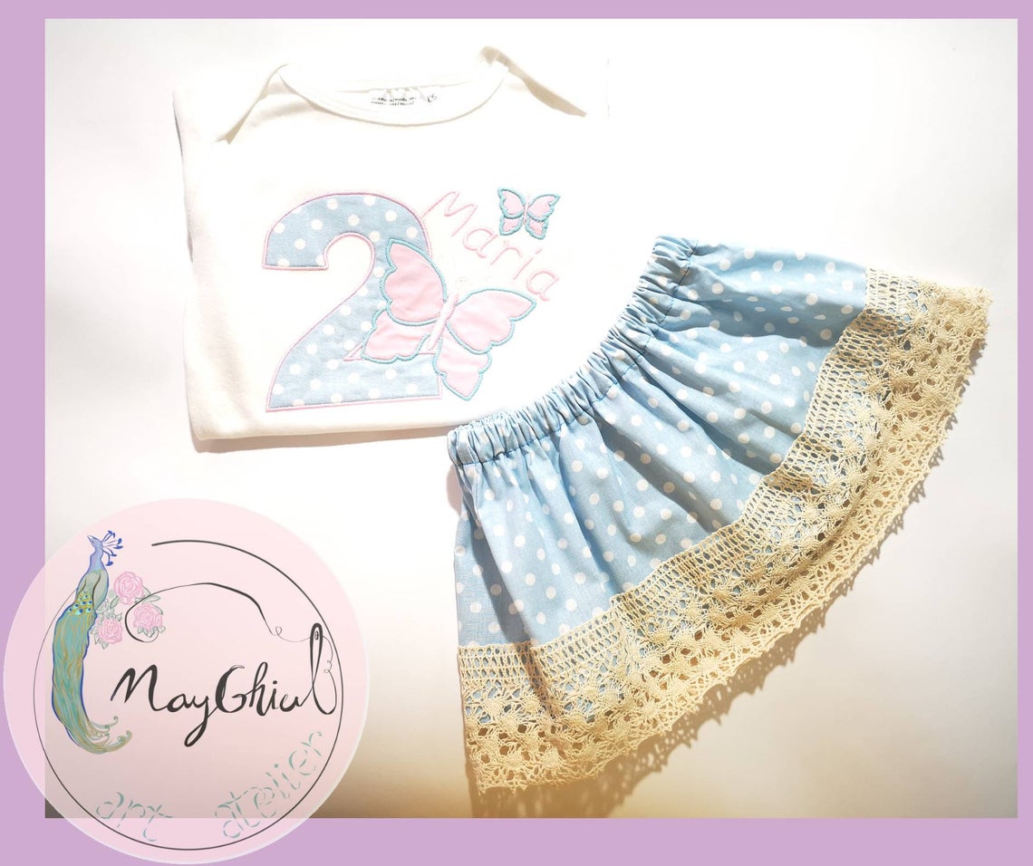 Set body sau tricou cu fustiță - imagine 2