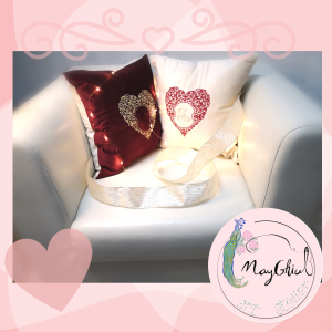 Fețe de Pernă Brodate Ocazie Specială