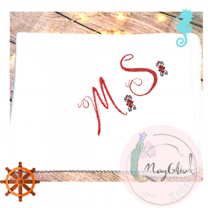 Păturică bebe Personalizată cu Monogramă