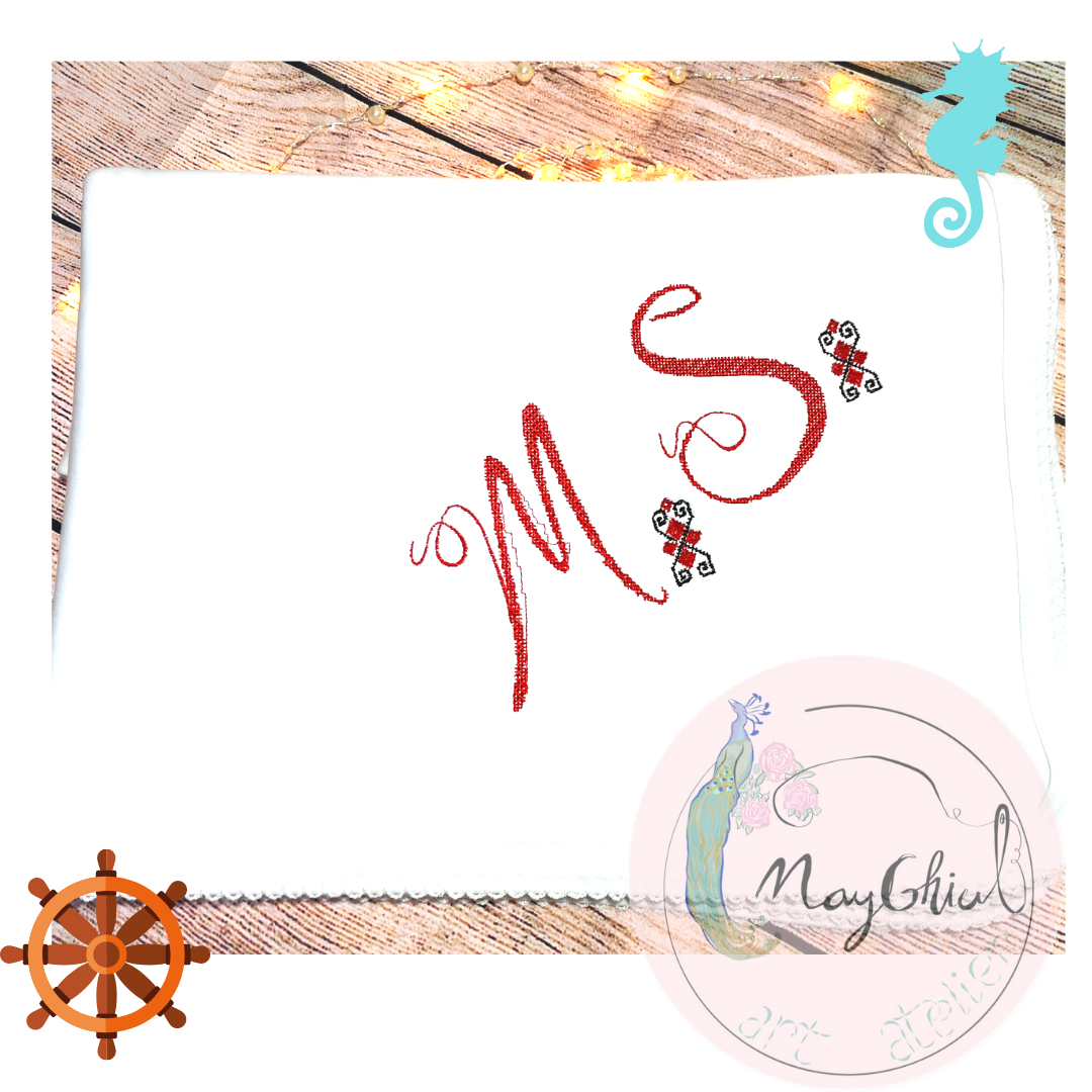 Trusou Bebe/Copilaș brodat Căprior și Personalizat cu Monogramă - imagine 6