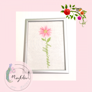 Tablou Brodat Happiness