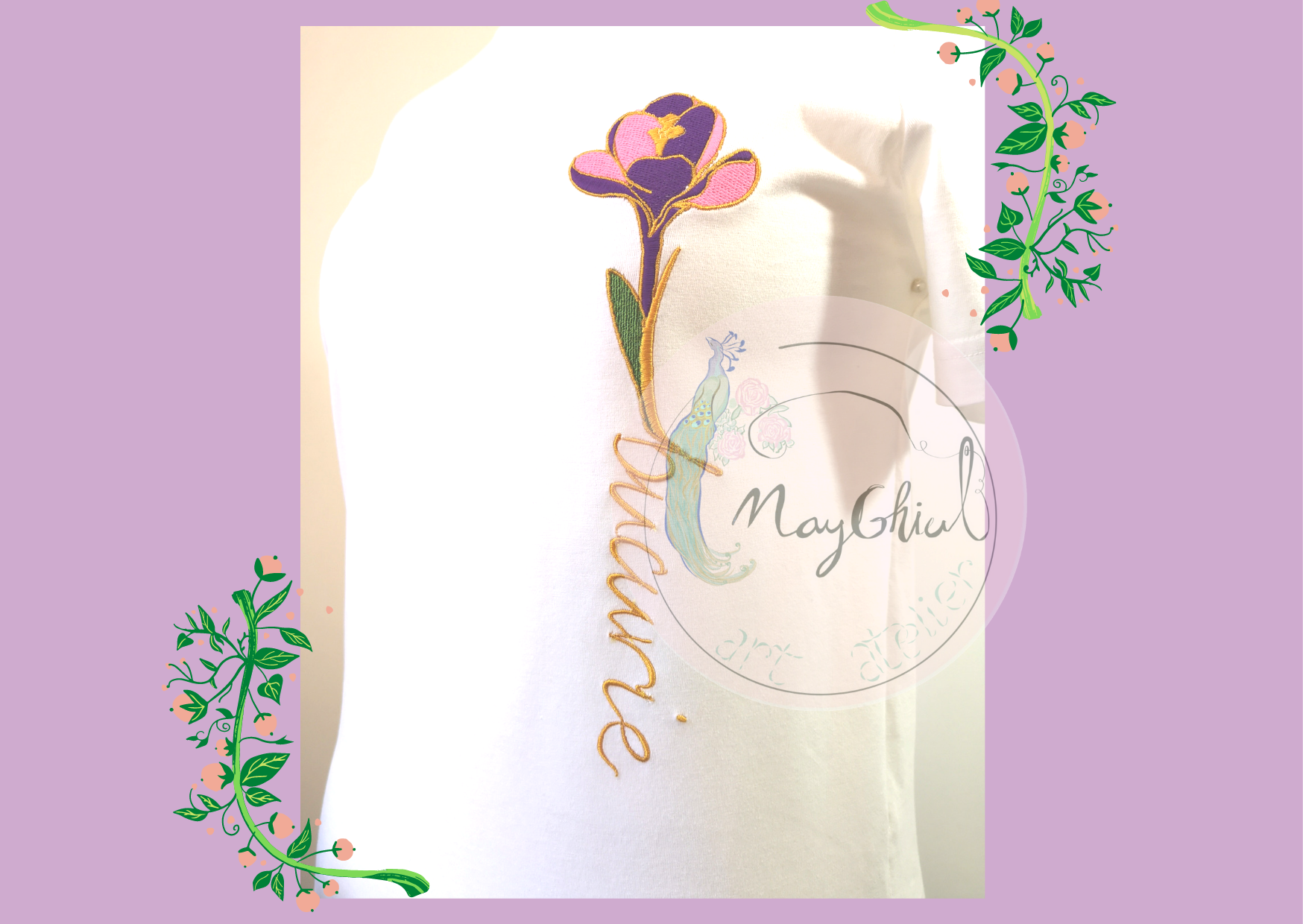 Tricou Brandusa Bucurie - imagine 2